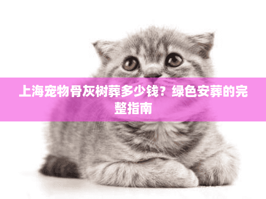 上海宠物骨灰树葬多少钱？绿色安葬的完整指南
