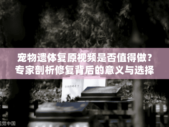 宠物遗体复原视频是否值得做？专家剖析修复背后的意义与选择