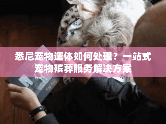 悉尼宠物遗体如何处理？一站式宠物殡葬服务解决方案
