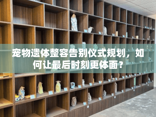 宠物遗体整容告别仪式规划，如何让最后时刻更体面？