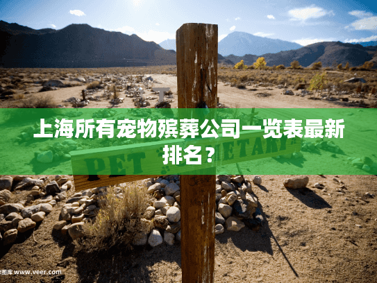 上海所有宠物殡葬公司一览表最新排名？