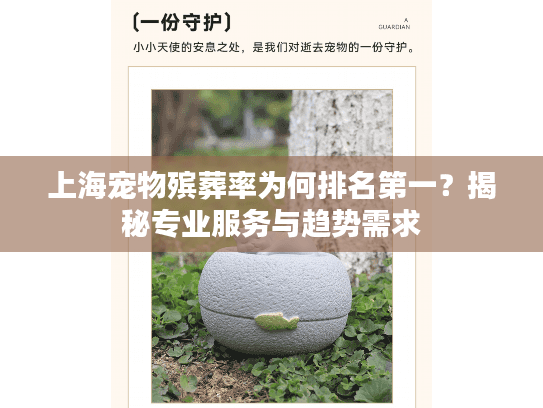 上海宠物殡葬率为何排名第一？揭秘专业服务与趋势需求