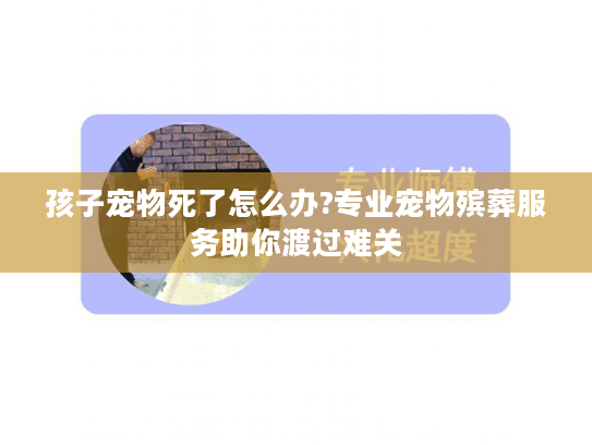 孩子宠物死了怎么办?专业宠物殡葬服务助你渡过难关