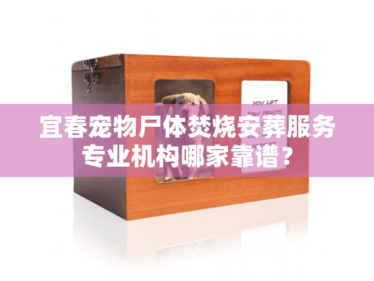 宜春宠物尸体焚烧安葬服务专业机构哪家靠谱？
