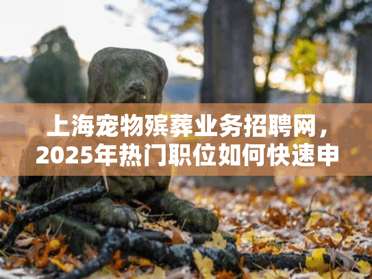 上海宠物殡葬业务招聘网，2025年热门职位如何快速申请？