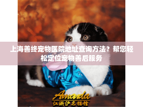 上海善终宠物医院地址查询方法？帮您轻松定位宠物善后服务