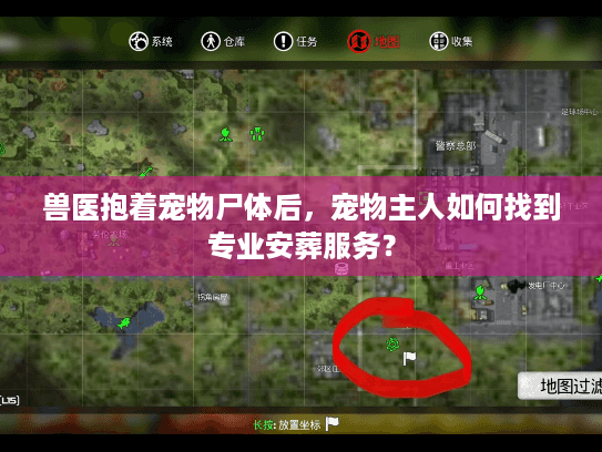 兽医抱着宠物尸体后，宠物主人如何找到专业安葬服务？