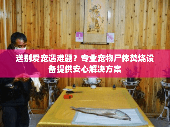 送别爱宠遇难题？专业宠物尸体焚烧设备提供安心解决方案