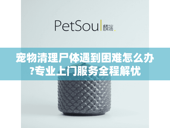 宠物清理尸体遇到困难怎么办?专业上门服务全程解忧