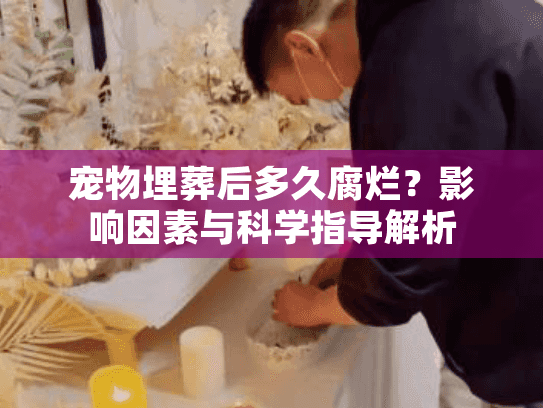宠物埋葬后多久腐烂？影响因素与科学指导解析