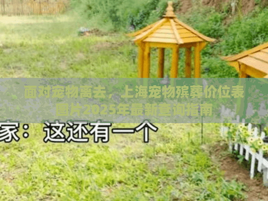 面对宠物离去，上海宠物殡葬价位表图片2025年最新查询指南