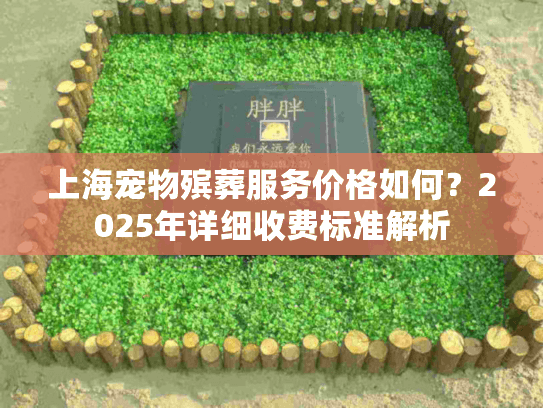 上海宠物殡葬服务价格如何？2025年详细收费标准解析