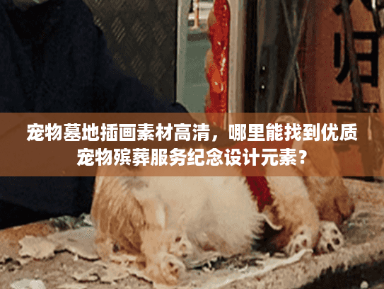 宠物墓地插画素材高清，哪里能找到优质宠物殡葬服务纪念设计元素？
