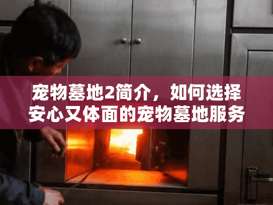 宠物墓地2简介，如何选择安心又体面的宠物墓地服务
