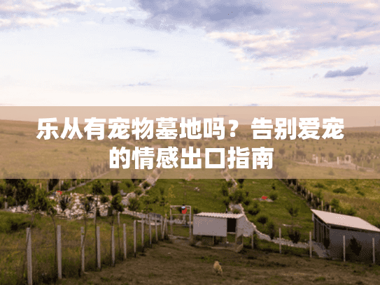 乐从有宠物墓地吗？告别爱宠的情感出口指南