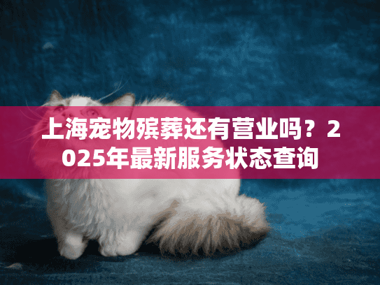 上海宠物殡葬还有营业吗？2025年最新服务状态查询