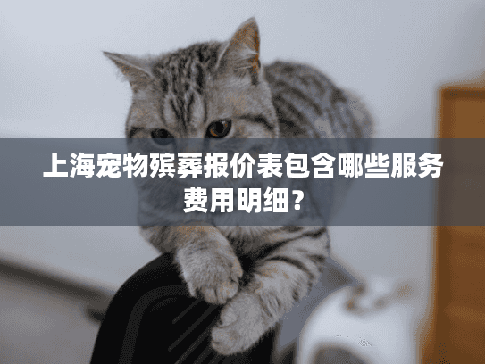 上海宠物殡葬报价表包含哪些服务费用明细？