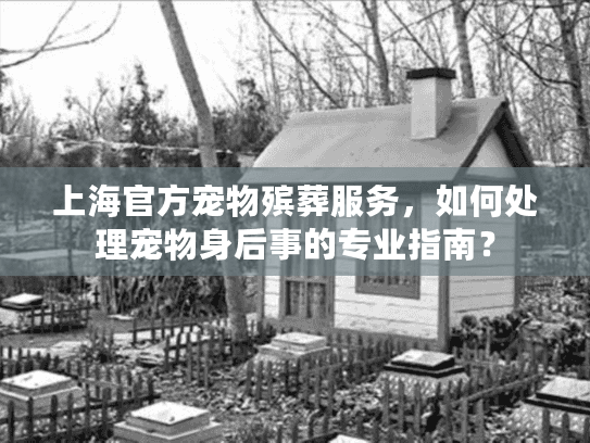上海官方宠物殡葬服务，如何处理宠物身后事的专业指南？
