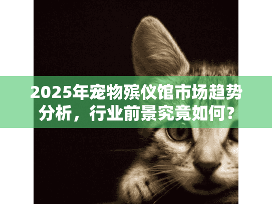 2025年宠物殡仪馆市场趋势分析，行业前景究竟如何？
