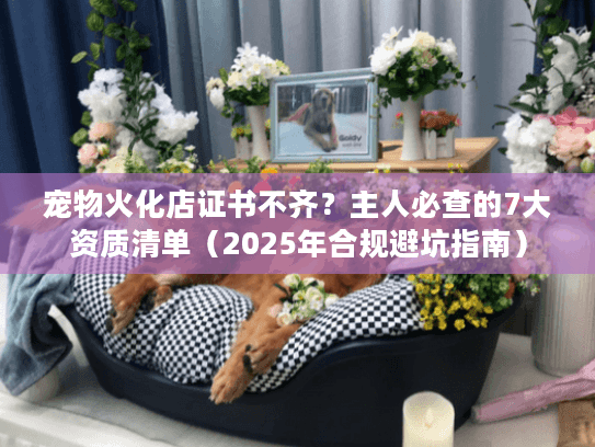 宠物火化店证书不齐？主人必查的7大资质清单（2025年合规避坑指南）