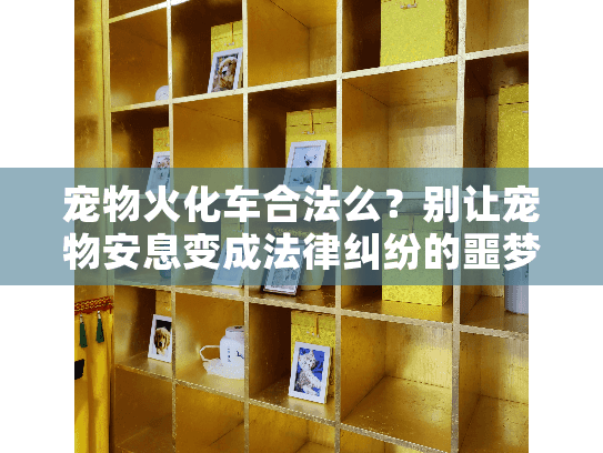 宠物火化车合法么？别让宠物安息变成法律纠纷的噩梦