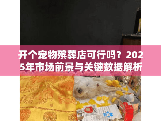 开个宠物殡葬店可行吗？2025年市场前景与关键数据解析