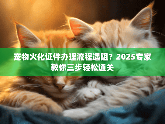 宠物火化证件办理流程遇阻？2025专家教你三步轻松通关