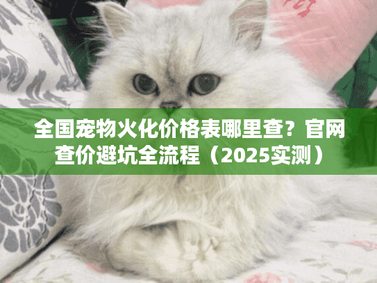 全国宠物火化价格表哪里查?官网查价避坑全流程(2025实测) 全国宠物火化价格表哪里查?官网查价避坑全流程(2025实测)