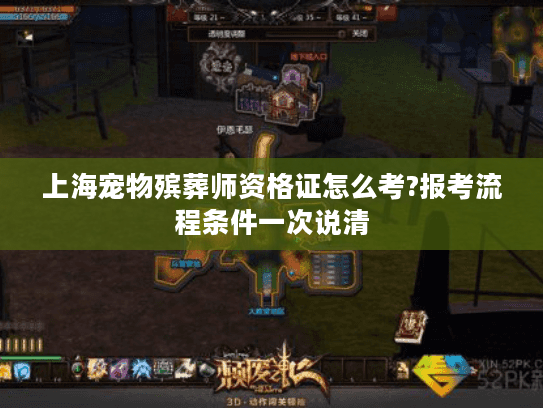 上海宠物殡葬师资格证怎么考?报考流程条件一次说清