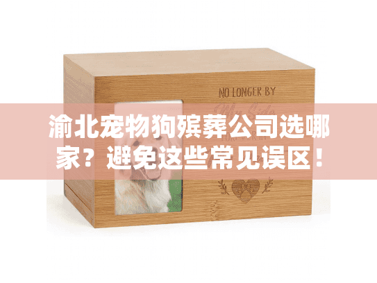 渝北宠物狗殡葬公司选哪家？避免这些常见误区！
