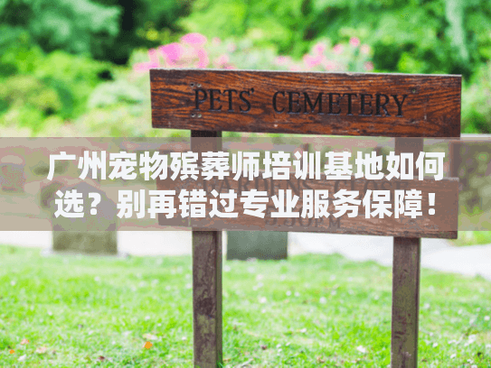 广州宠物殡葬师培训基地如何选？别再错过专业服务保障！