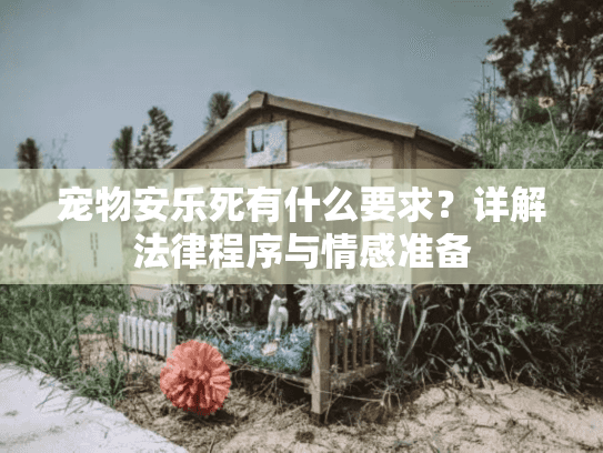 宠物安乐死有什么要求？详解法律程序与情感准备