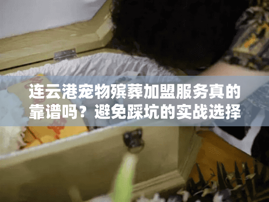 连云港宠物殡葬加盟服务真的靠谱吗？避免踩坑的实战选择秘笈