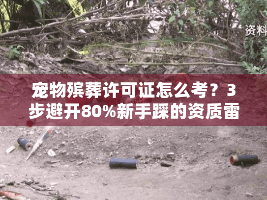 宠物殡葬许可证怎么考?3步避开80%新手踩的资质雷区 宠物殡葬许可证怎么考?3步避开80%新手踩的资质雷区