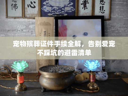 宠物殡葬证件手续全解，告别爱宠不踩坑的避雷清单