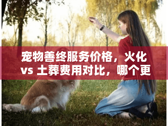 宠物善终服务价格，火化 vs 土葬费用对比，哪个更划算？