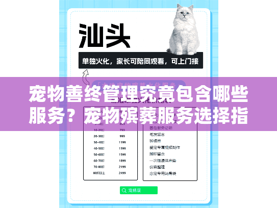 宠物善终管理究竟包含哪些服务？宠物殡葬服务选择指南