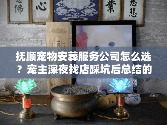 抚顺宠物安葬服务公司怎么选？宠主深夜找店踩坑后总结的5个救命判断法