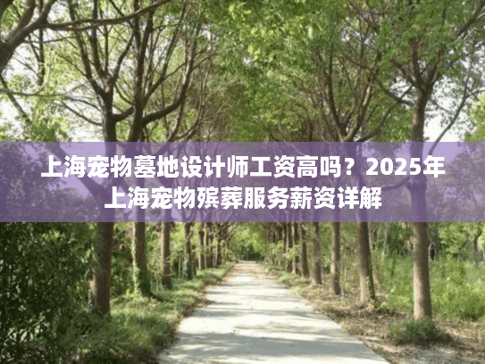 上海宠物墓地设计师工资高吗？2025年上海宠物殡葬服务薪资详解