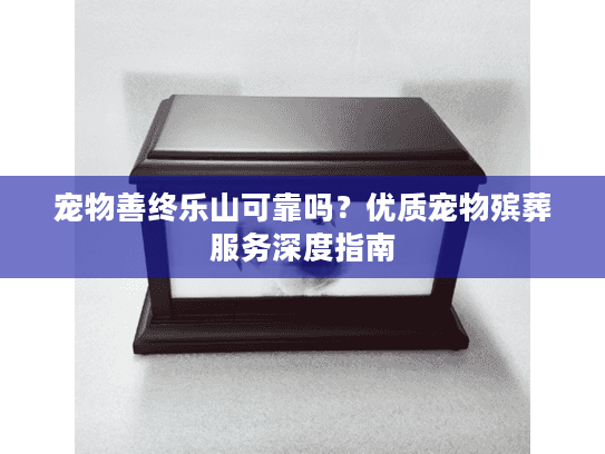 宠物善终乐山可靠吗？优质宠物殡葬服务深度指南