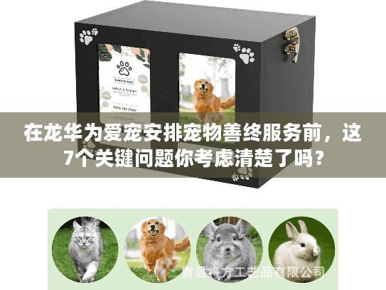 在龙华为爱宠安排宠物善终服务前，这7个关键问题你考虑清楚了吗？