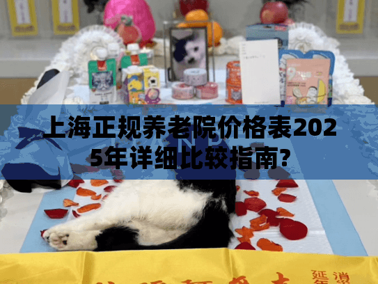 上海正规养老院价格表2025年详细比较指南?