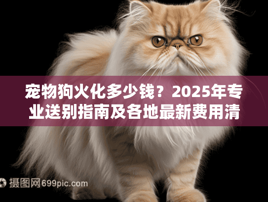 宠物狗火化多少钱？2025年专业送别指南及各地最新费用清单