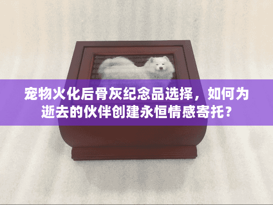 宠物火化后骨灰纪念品选择，如何为逝去的伙伴创建永恒情感寄托？