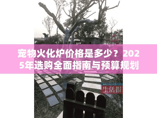 宠物火化炉价格是多少？2025年选购全面指南与预算规划