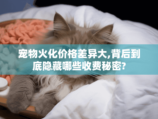 宠物火化价格差异大,背后到底隐藏哪些收费秘密?