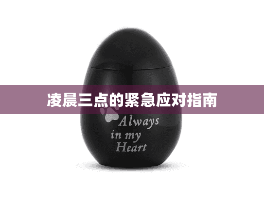 凌晨三点的紧急应对指南