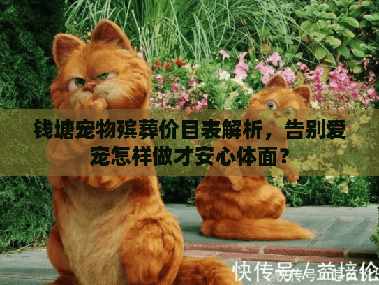 钱塘宠物殡葬价目表解析，告别爱宠怎样做才安心体面？