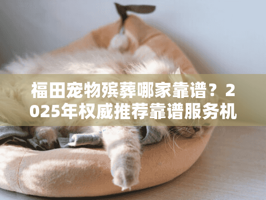 福田宠物殡葬哪家靠谱？2025年权威推荐靠谱服务机构