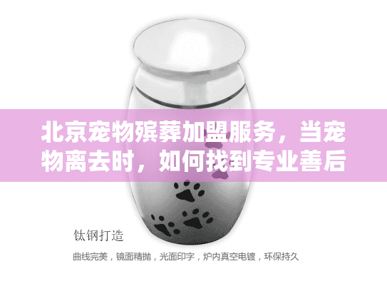 北京宠物殡葬加盟服务，当宠物离去时，如何找到专业善后的创业机遇？